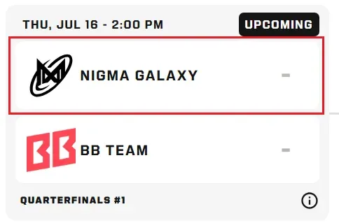 1 Nigma vs BB Team.webp