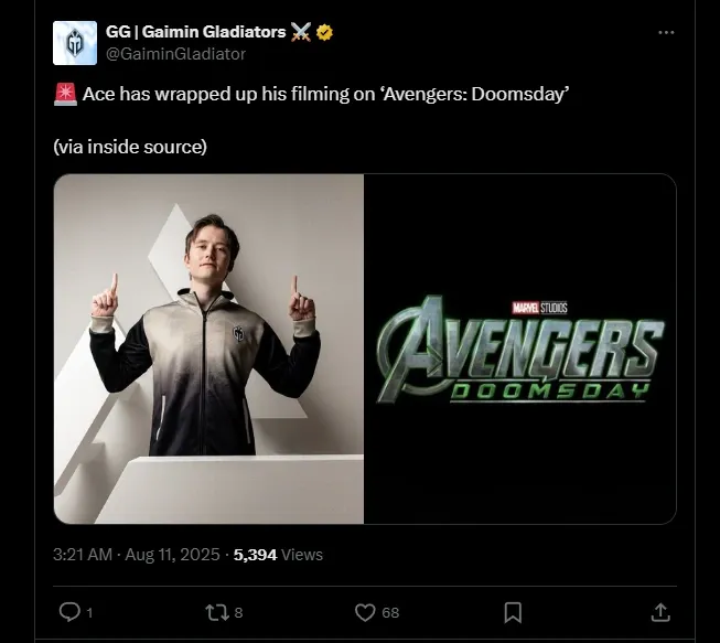 Ace in Avengers Doomsday.webp