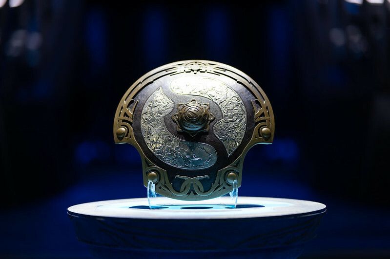Dota 2 The International trophy