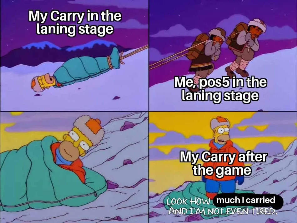 Homer being carried up a mountain meme.webp