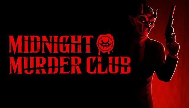 masked players in dark mansion with flashlights creating horror atmosphere in new games 2025