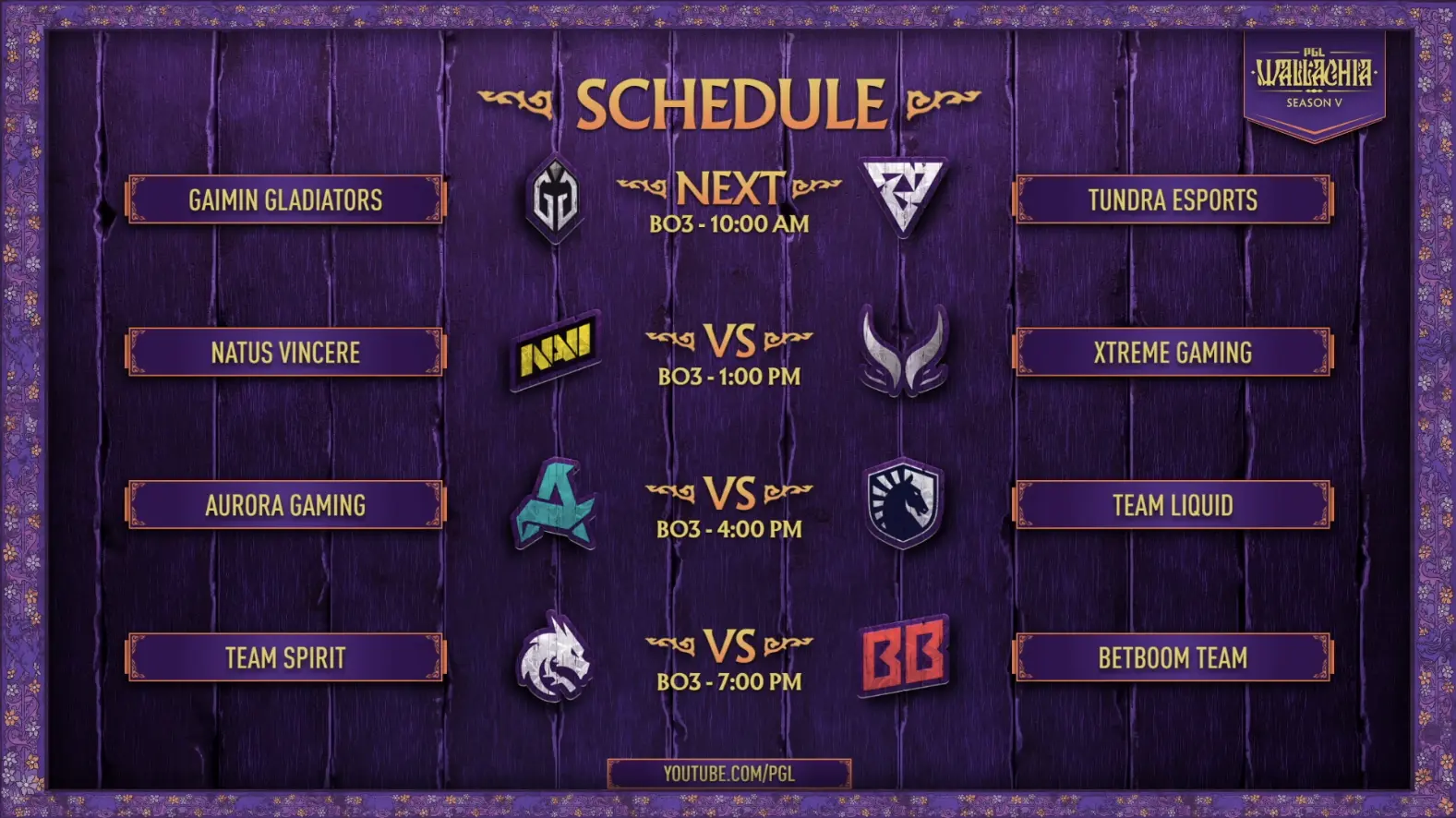 PGL Wallachia Season 5 Upcoming Matches.webp