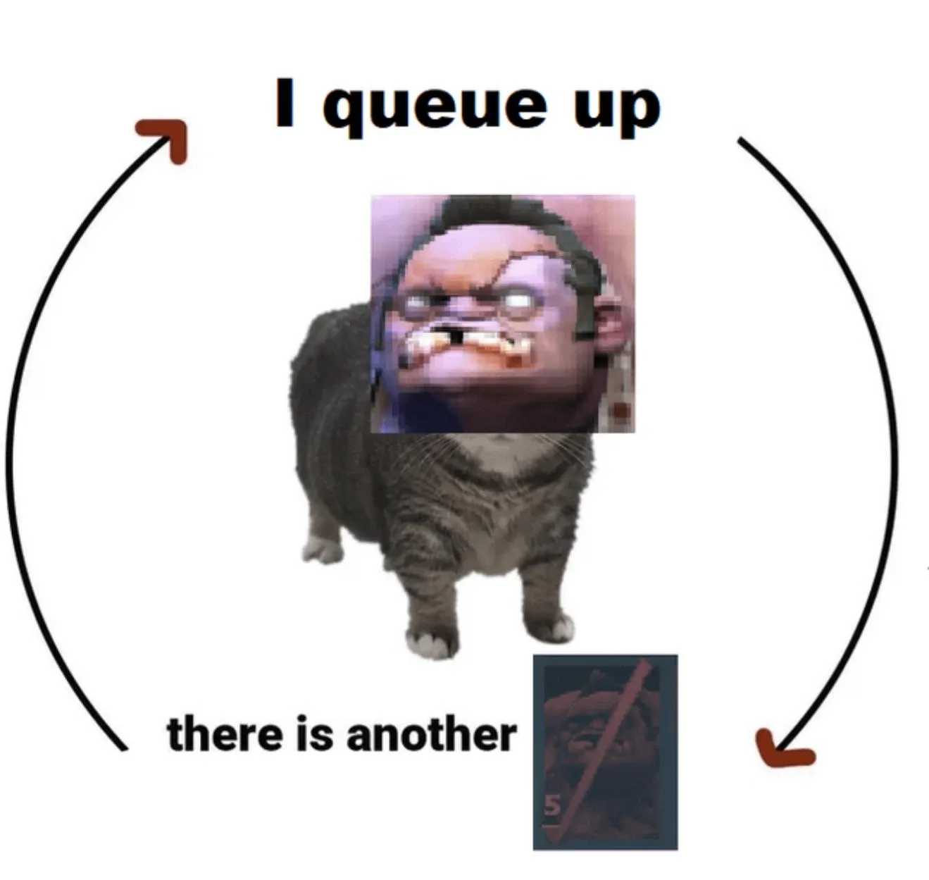 Queing up as Pudge.webp