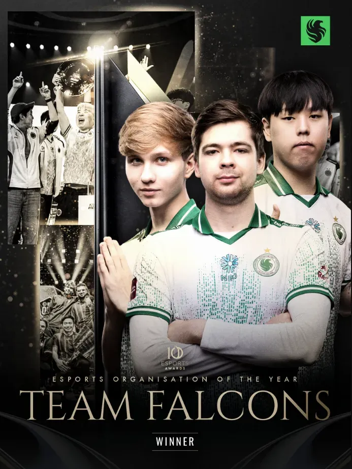 Team Falcons esports award.webp