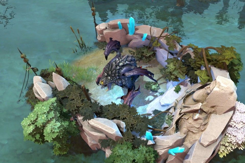 Wandering Waters Dota 2 Roshan