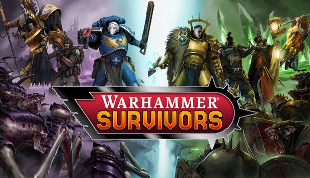 Warhammer-themed bullet hell survivor gameplay announced for new games 2025 release schedule