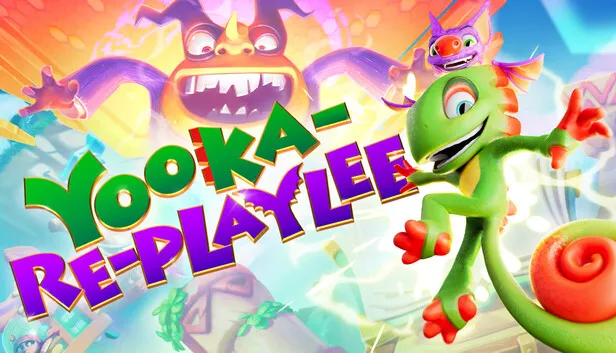 colorful 3D platformer featuring Yooka and Laylee in vibrant worlds from new games 2025 releases